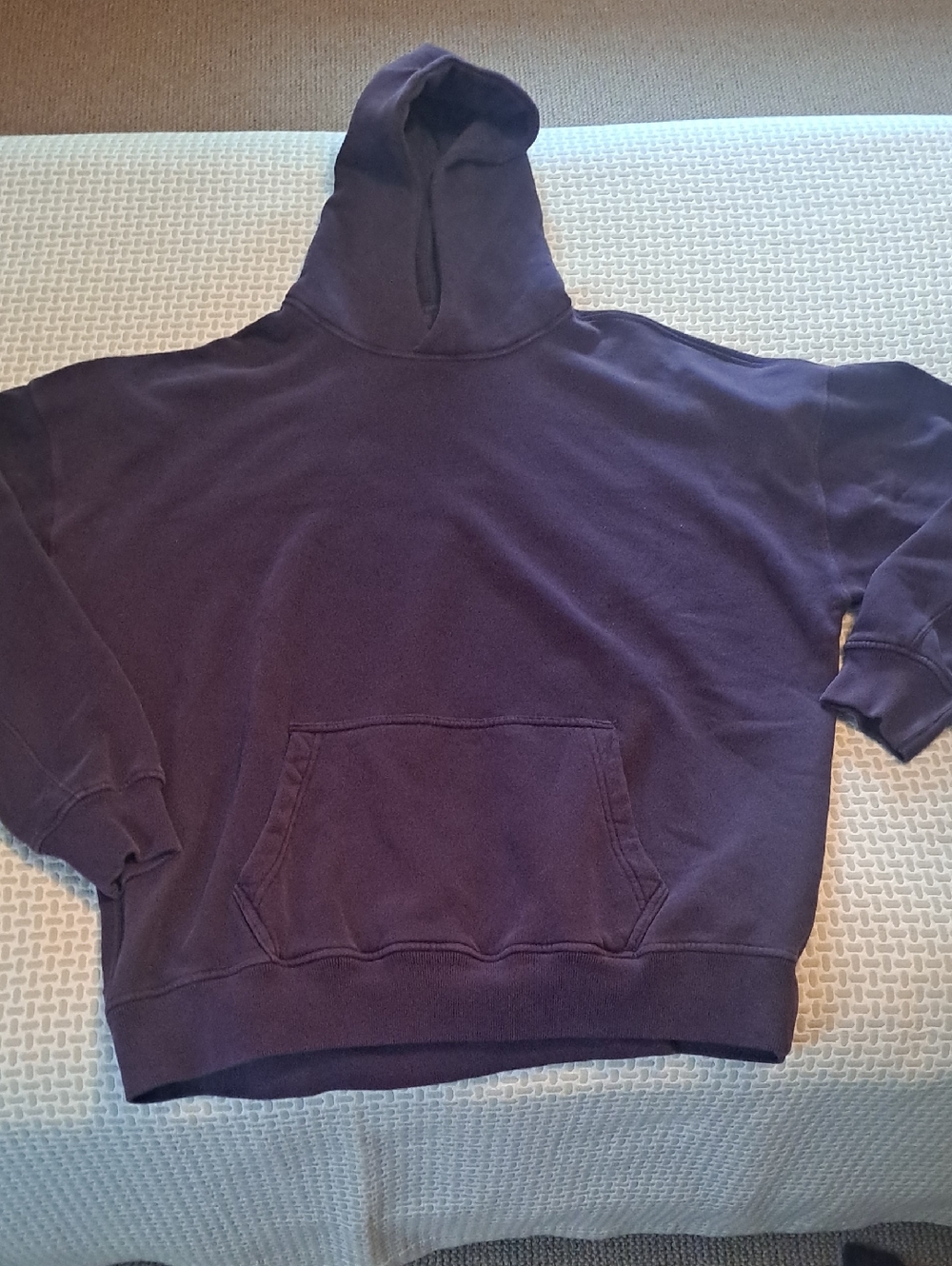 Abercrombie & Fitch Men's Purple Hoodie Size Large